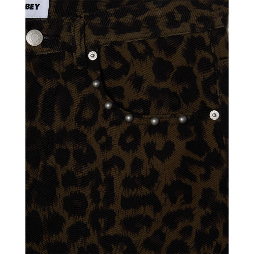 Obey Ανδρικό παντελόνι Studded Boxcar Straight Leg Denim